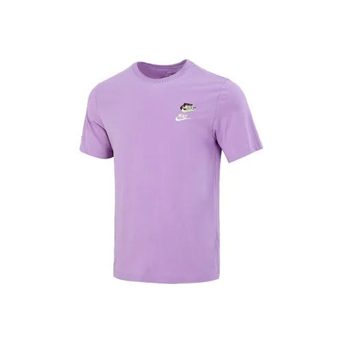 Nike Фиолетовый Мужской T-Shirt