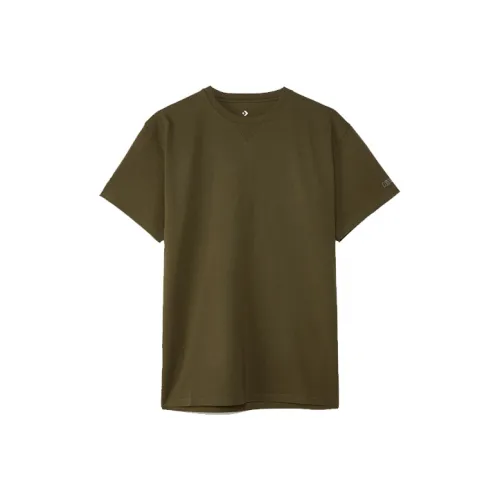 Конверс T Рубашка Мужская Оливково-Зеленая