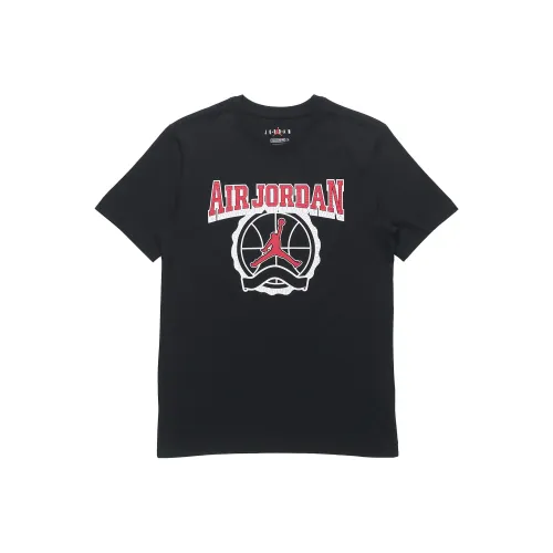 JORDAN Черные Мужские T-Рубашки