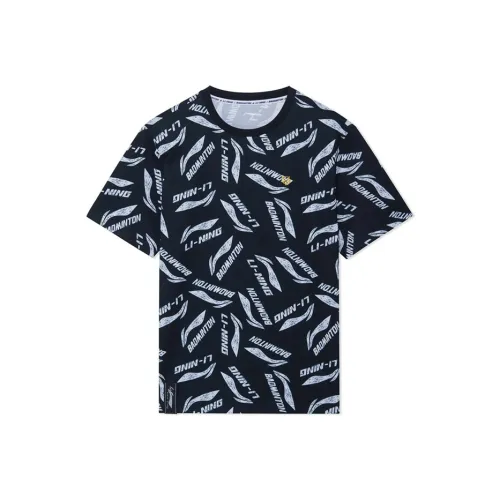 LINING Badminton Collection Sports Lifestyle Collection Рубашка Мужская Черная