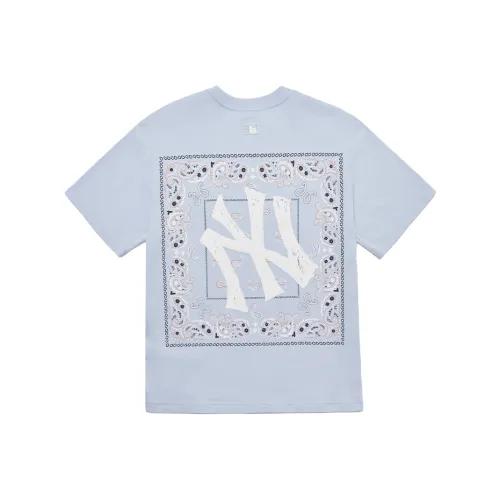 MLB Нью-Йорк Янкис Светло-синяя Унисекс Футболка