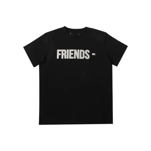 VLONE Friends series Черный Унисекс T-рубашки