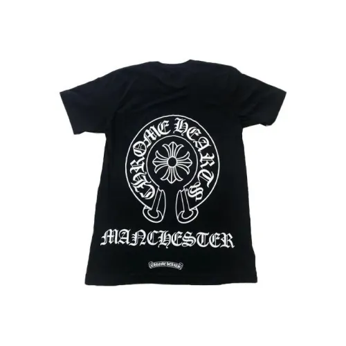 Chrome Hearts Мужские черные футболки