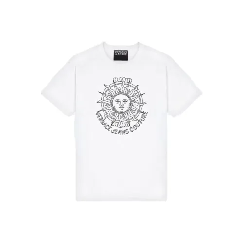 VERSACE JEANS COUTURE Белая Мужская Футболка