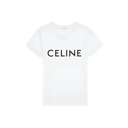 CELINE Белая Мужская T-Рубашка