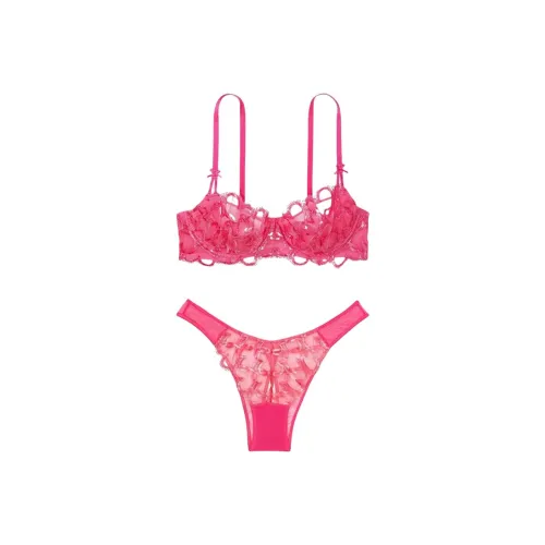 Victoria's Secret Комплект нижнего белья для женщин ярко-розовый