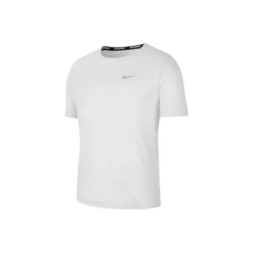 nike Бег T-Shirt Мужской Светлый костный