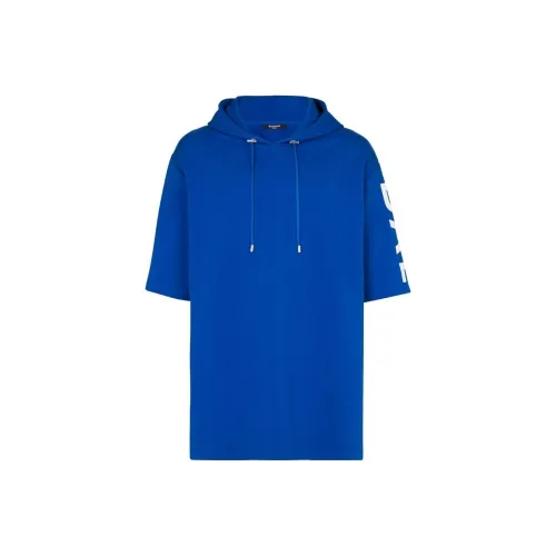 BALMAIN Мужские синие T-рубашки