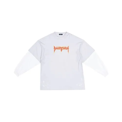 Balenciaga Серый Мужской T-Рубашки