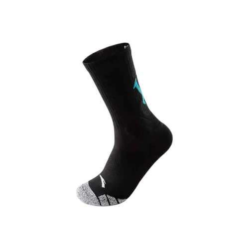 ANTA Basketball Collection Баскетбольные носки Унисекс 1 упаковка Основной черный