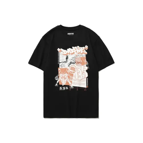 LINING Badfive T-Shirt Мужской Черный