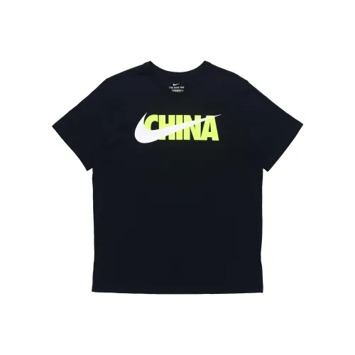 Nike Мужские черные футболки