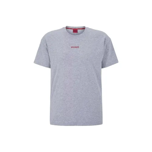 Hugo Boss SS23 T Рубашка Мужская Серого цвета