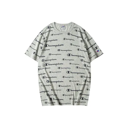 Champion T-Shirt US Version Unisex Light Gray Чемпион T-Shirt США Версия Унисекс Светло-Серый