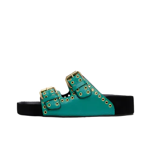 ISABEL MARANT Слипоны Зеленые Женские