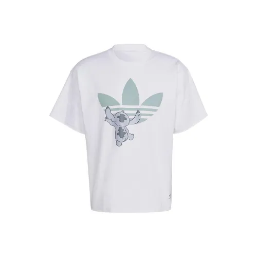 Adidas Originals x Disney Стич Футболка Унисекс Белая