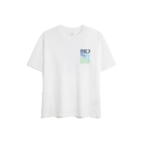 Gap SS23 Белая Мужская T-Рубашка
