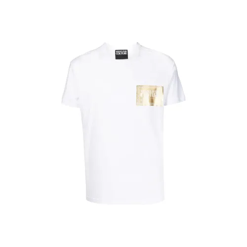 VERSACE JEANS COUTURE Белая Мужская Футболка