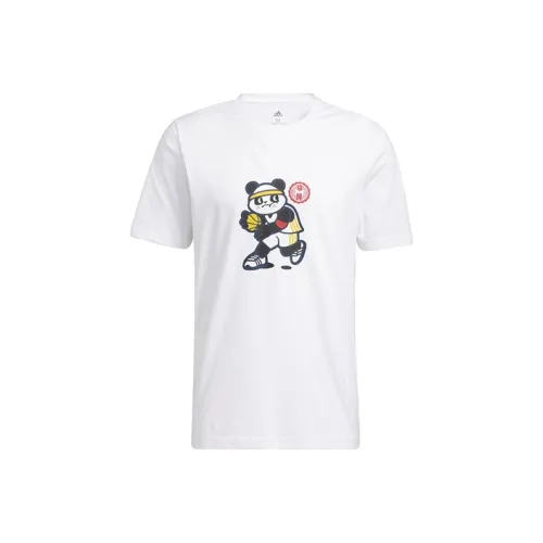 Adidas Белая Мужская Футболка