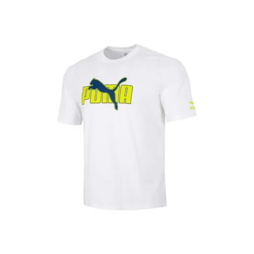 PUMA Decor8 Белый Мужской T-Рубашка