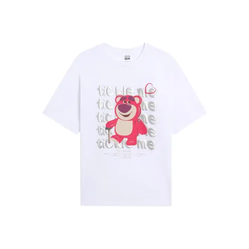 LiNing x Disney T-Shirt Унисекс Белый