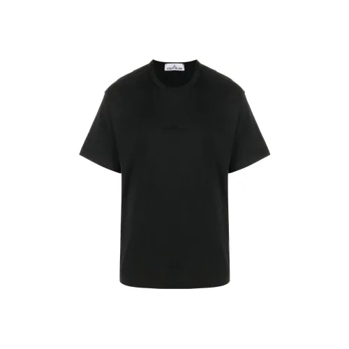 Stone Island Черные Мужские T-Рубашки