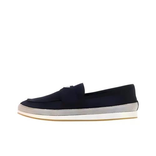 PRADA Triangle Espadrilles Men's Navy Blue