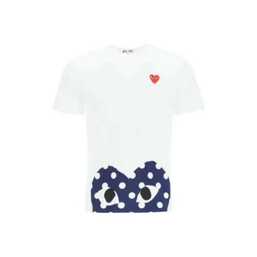 COMME DES GARCONS SHIRT Белая Мужская T-Рубашка