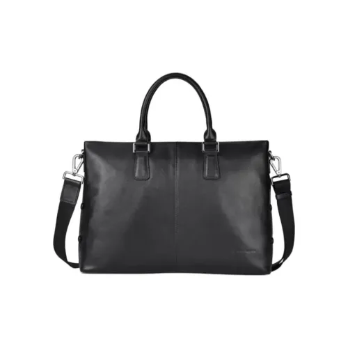 Hush Puppies Коровья кожа Сумка Большая Мужская Черная