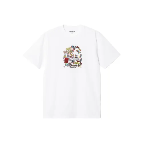 Carhartt WIP SS23 CHROMO Белый Мужская T-Рубашка