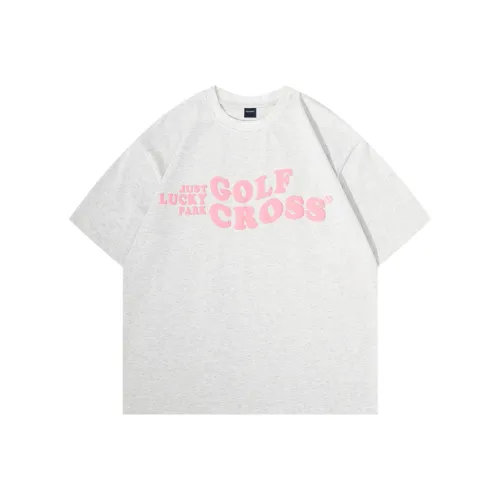 GOLFCROSS Рукав с оборванным плечом T-рубашка Унисекс