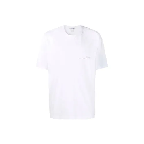 CDG Белая Мужская T-Рубашка