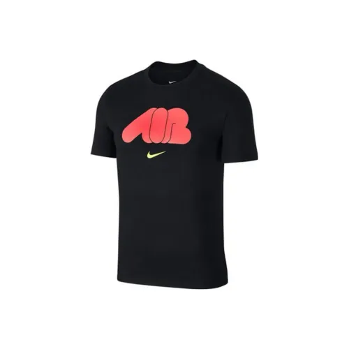 Nike Мужские черные футболки