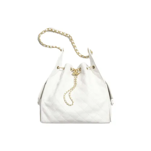 CHANEL 25Bag Телячья кожа Сумка на плечо Средний Женская Белая