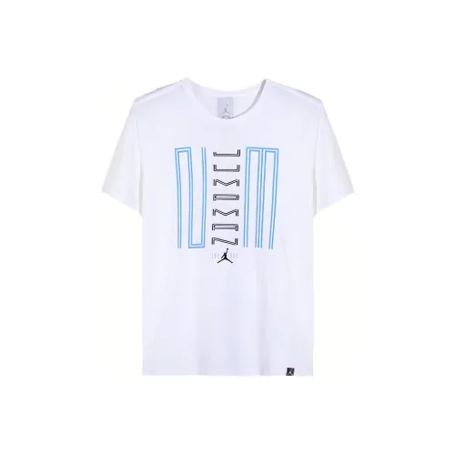 Джордан Белый Мужская Футболка
