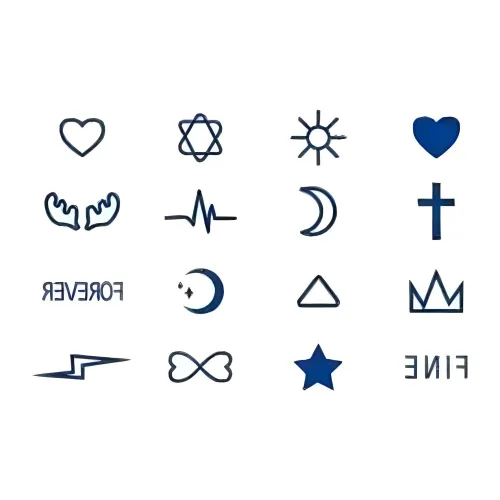 SHITIAN Милый Image Collection Травяной Водонепроницаемый Tattoo Наклейка