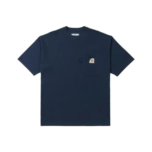 Carhartt WIP x INVINCIBLE T Рубашка Мужская Синяя