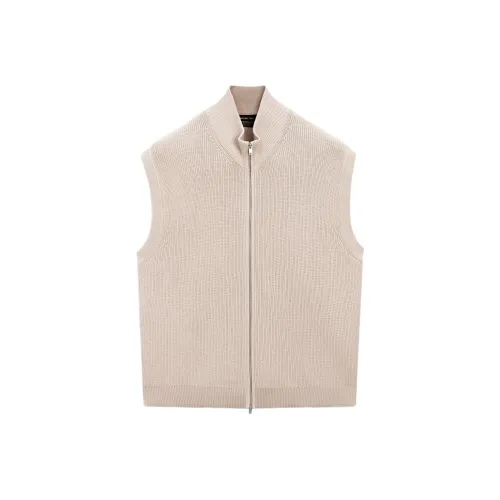 Massimo Dutti Белые Мужские Жилеты