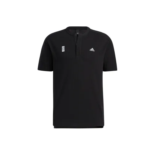 Adidas Мужские черные футболки