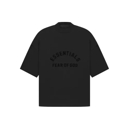 Fear of God Essentials The Black Collection серия Глубокий черный Унисекс T-рубашки
