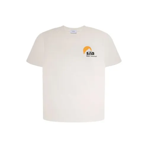 RHUDE Белая Мужская T-Рубашка