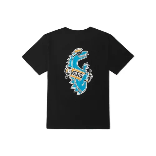 VANS Hey Vanosaurus Черная Унисекс Футболка