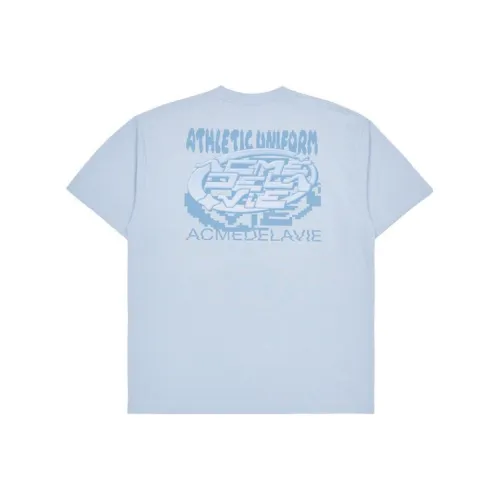 Acme De La Vie Светло-синяя унисекс футболка