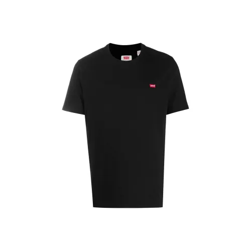 Levis Мужские Черные T-Рубашки