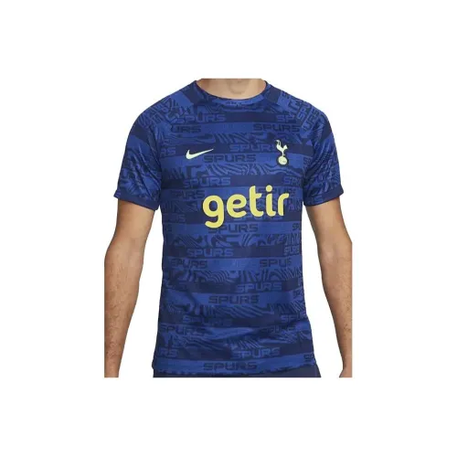 Nike Blue Men's T-Shirts Найк Синий Мужские Футболки