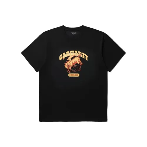 Carhartt WIP SS23 Черные Мужские T-Рубашки