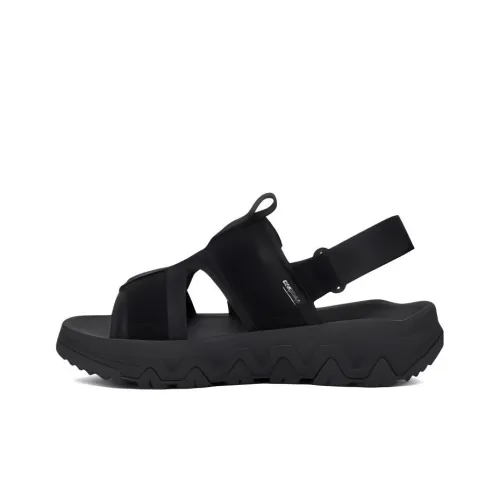 UGG Пляжные сандалии Черные Женские