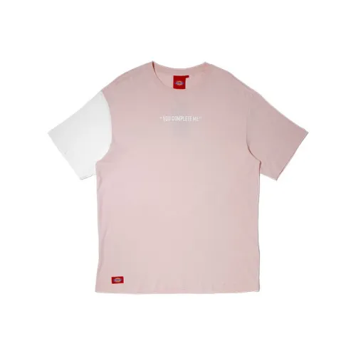 Dickies SS22 T-Shirt Унисекс Белый Грязно-розовый