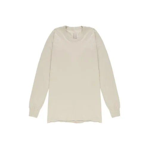RICK OWENS Pearl White Мужская T-рубашка