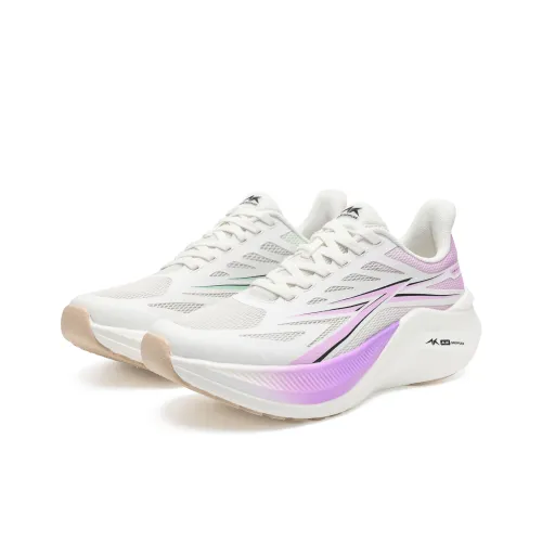 A.Knackfuss Carbon Speed 4,0 Pro Low Топ Беговые кроссовки Унисекс Фиолетовый Зеленый Несовпадающие